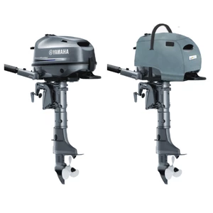 Oceansouth Fitted Outboard Motor Cover - Yamaha F4B-F5A-F6C 1 Cyl 4S 139cc 2010 on
