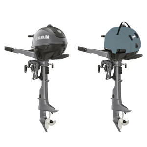 Oceansouth Fitted Outboard Motor Cover - Yamaha F2.5Bhp 1 Cyl 4S 72cc 2015 on