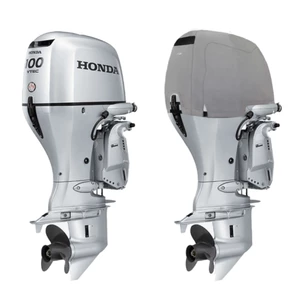 Oceansouth Fitted Outboard Motor Cover - Honda 75-100hp BF75-100 4 Cyl 1.5L 2014 on