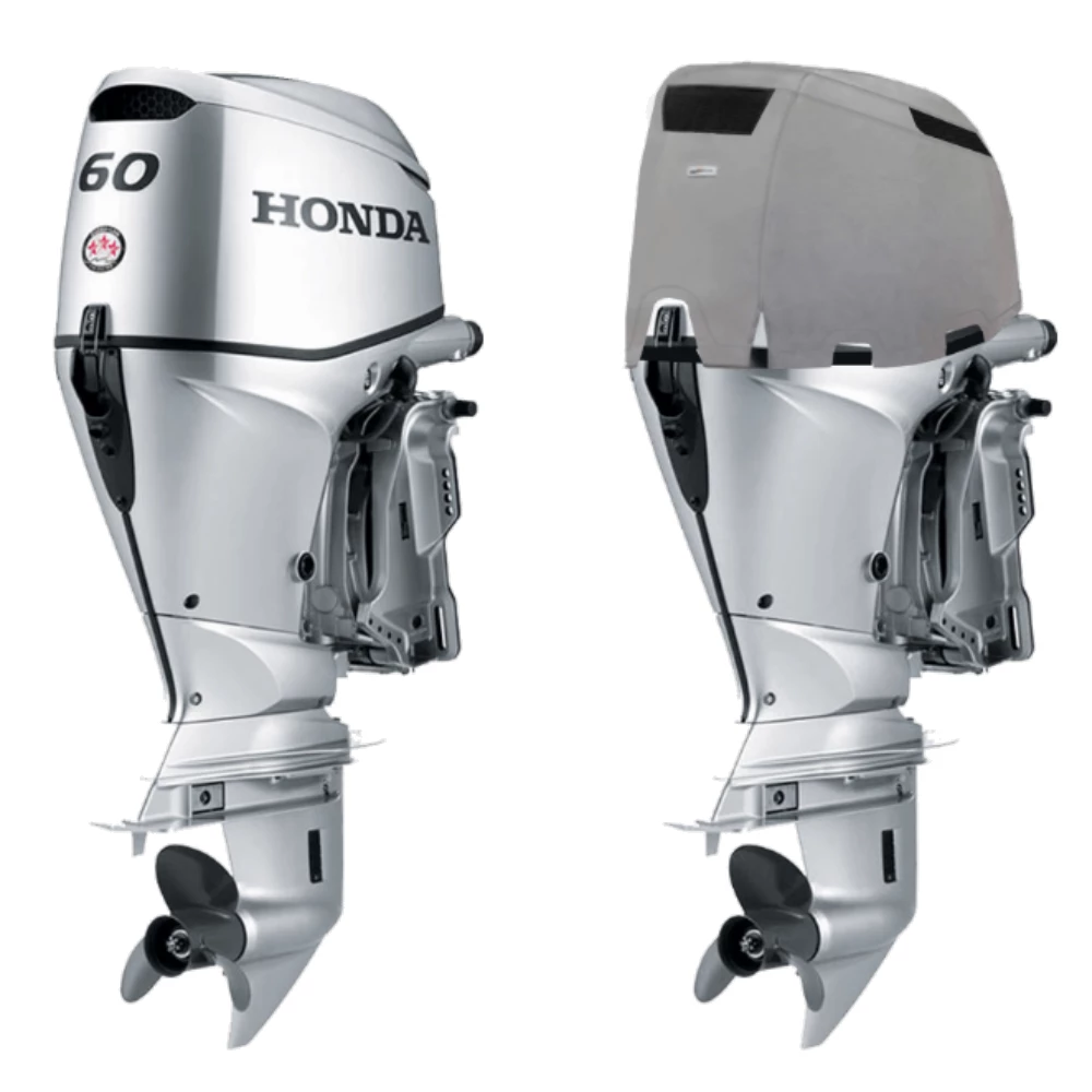 Oceansouth Fitted Outboard Motor Cover - Honda 60hp 3cyl 1L 2009 on