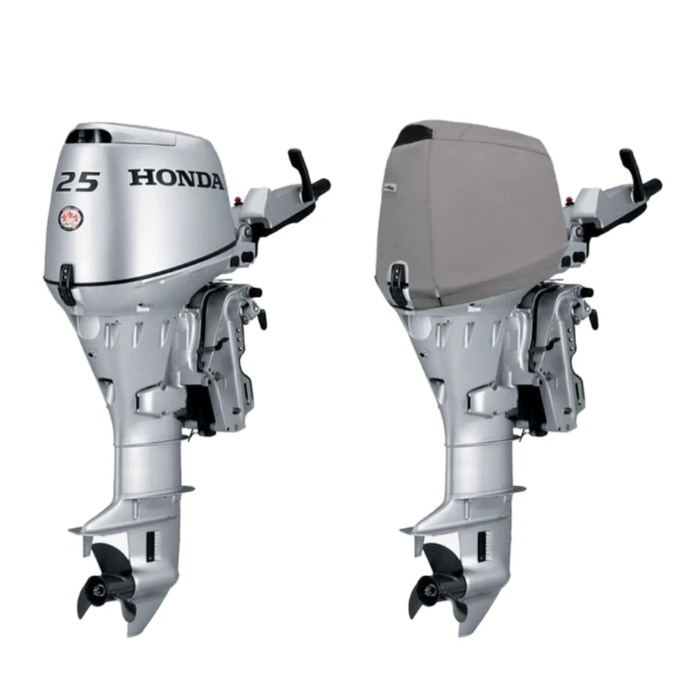 Oceansouth Fitted Outboard Motor Cover - Honda 25-30hp 3 Cyl 552cc 2002 on 