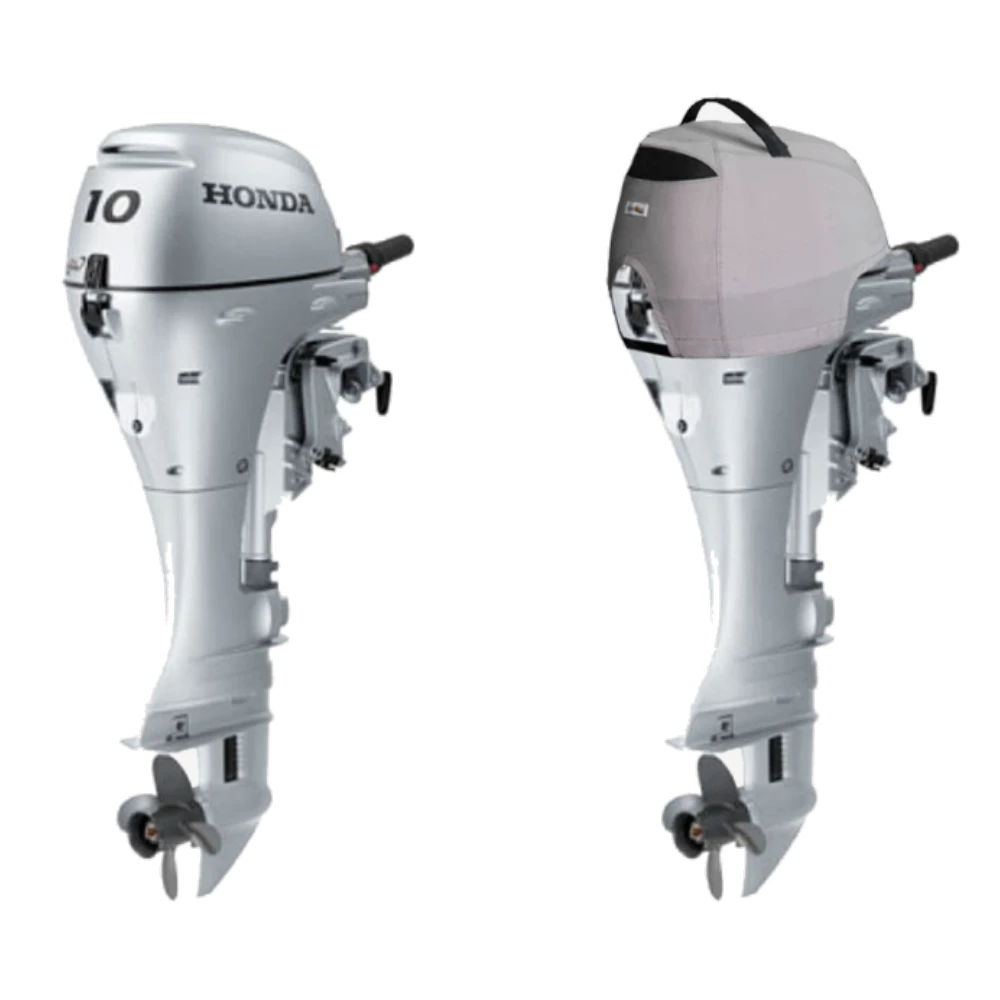 Oceansouth Fitted Outboard Motor Cover - Honda 8-10hp BF8-10 2 Cyl 222cc 2000 on