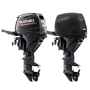 Oceansouth Fitted Outboard Motor Cover - Suzuki DF25A-30hp 3 Cyl 4-Stroke 2014 on 