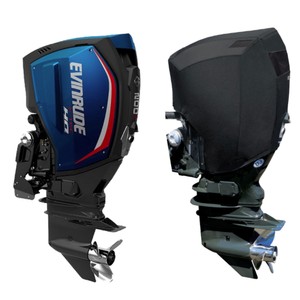 Fitted Outboard Motor Cover - Evinrude 150-200hp E-TEC-V6 2.6L 2004 on