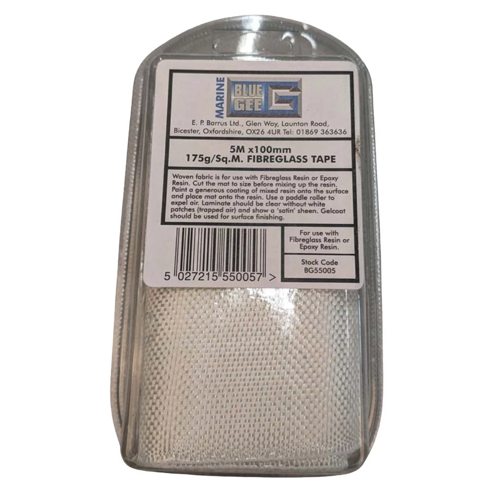 Blue Gee Glass Tape 100mm x 5 Metres 