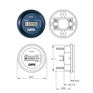 Electronic Engine Hour Meter 