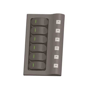 Force 4 Rocker Switch Panel with Breakers 