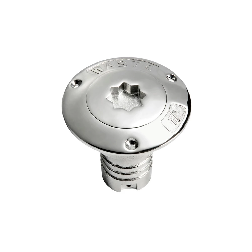 Osculati Stainless Steel Deck Filler 38mm - Waste