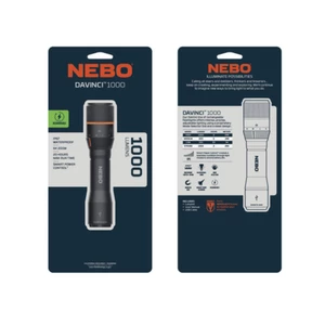 Nebo Davinci 1000 Rechargeable LED Torch 