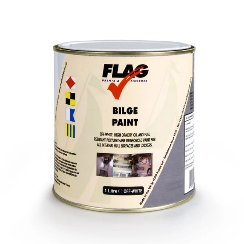 Flag Bilge Paint - Off White - 1 Litre 