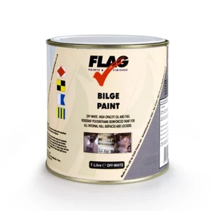 Flag Bilge Paint - Off White - 1 Litre 