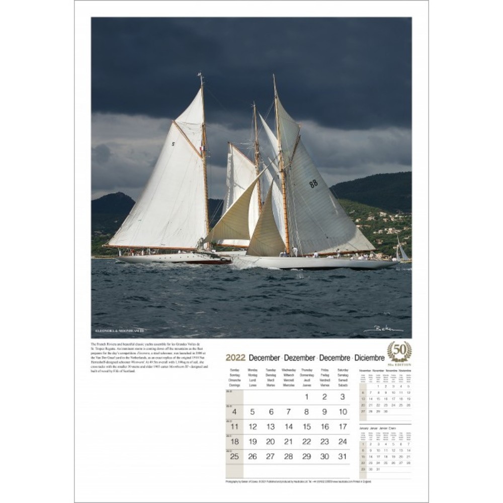 Calendar - Beauty of Sail