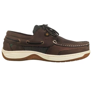 Dubarry Regatta Ex-Wide Fit Men's Deck Shoe - Donkey Brown 