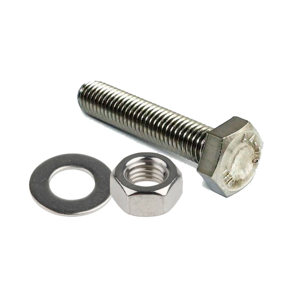 Marine Pre-Packs Stainless Steel A4 Hex Head Set Screw M10x100mm 