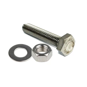 Marine Pre-Packs Stainless Steel A4 Hex Head Set Screw M10x100mm 