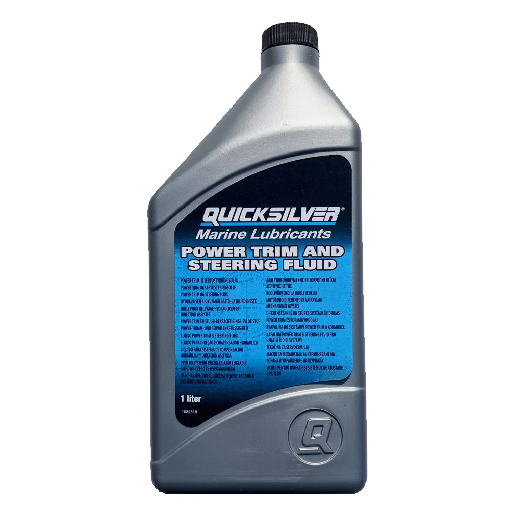 Quicksilver Power Trim & Steering Fluid 1 Litre