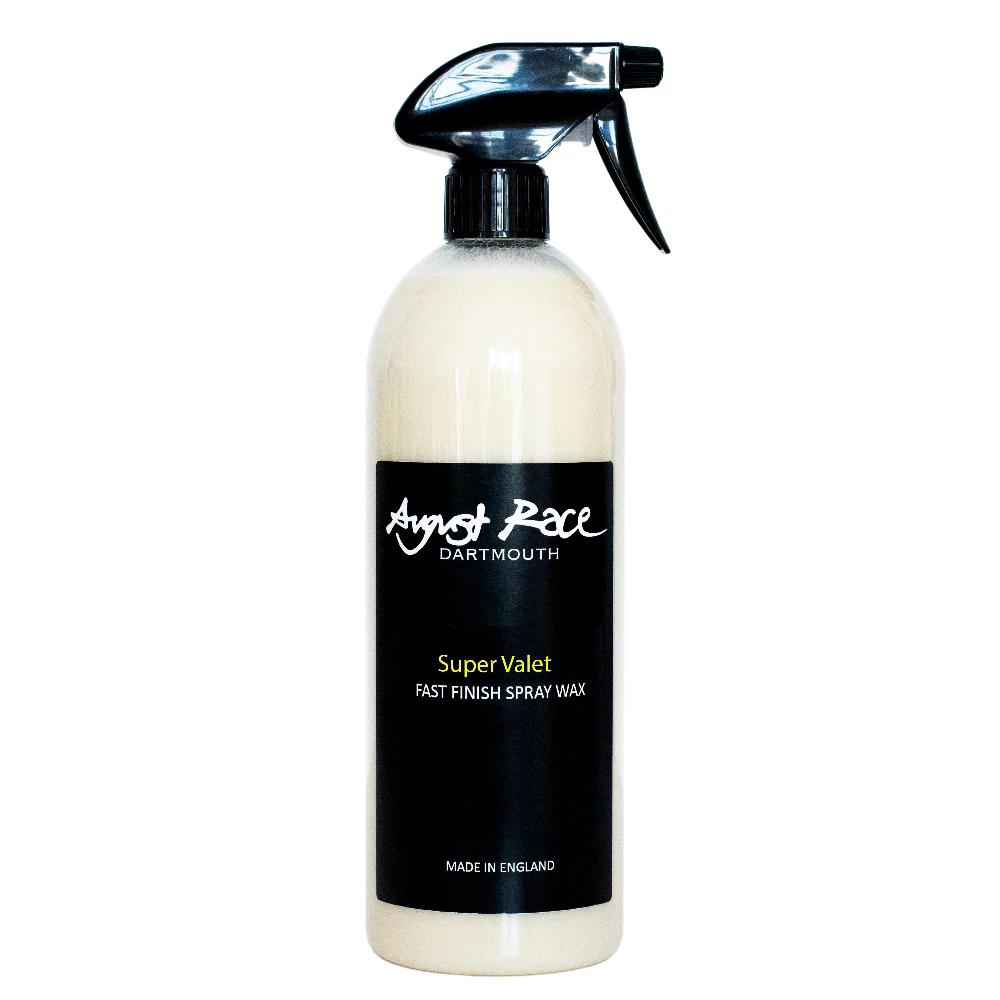August Race Super Valet Fast Finish Spray Wax 1 Litre 