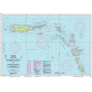Imray Chart - Puerto Rico to Martinique 