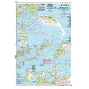 Imray Chart - Virgin Islands Tortola to Anegada 