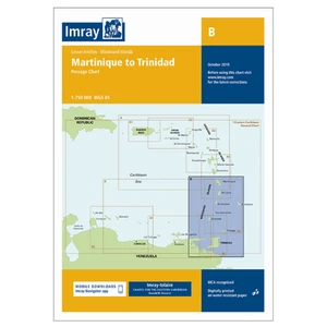 Imray Chart - Martinique to Trinidad