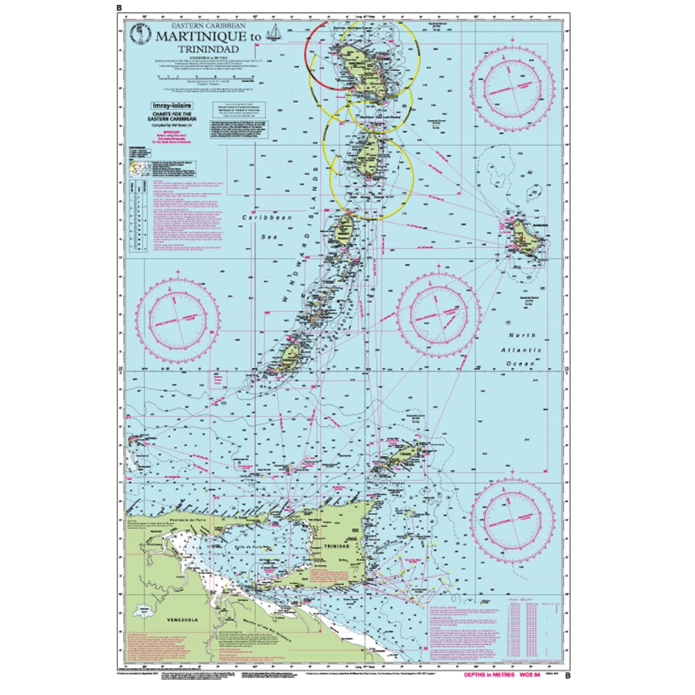Chart - Martinique to Trinidad