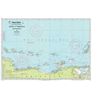 Imray Chart - Venezuela - Trinidad to Curacao