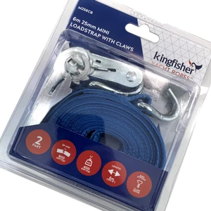 Kingfisher Mini Galvanised Loadstrap with Claw Hook 