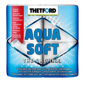 Thetford Aqua Soft Toilet Roll - Pack of 4 