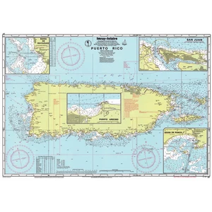 Imray A1 Puerto Rico Passage Chart