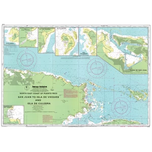 Imray A14 San Juan to Isla de Vieques and Isla de Culebra