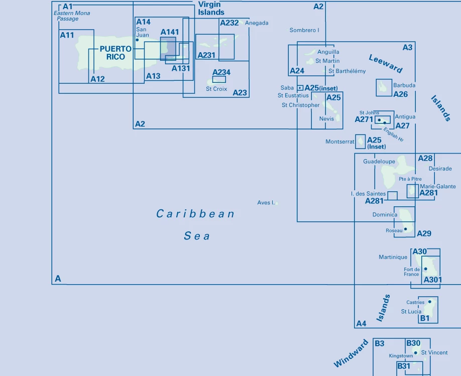 A141 Cabo San Juan to Ensenada Honda and Isla de Vieques