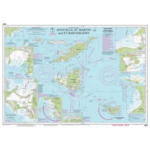 Imray A24 Anguilla St Martin and St Barthélémy