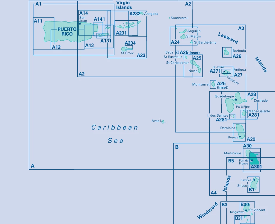 A301 Martinique - South and East Coasts