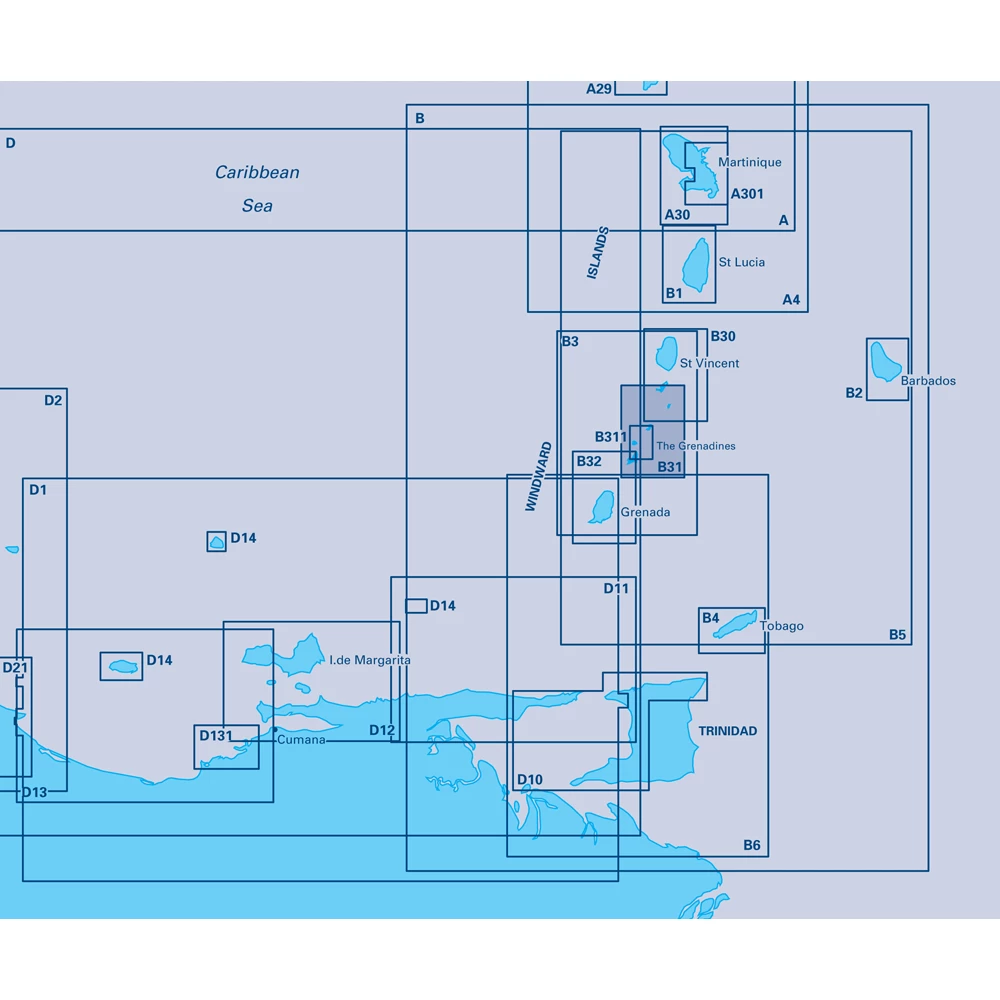 B31 Grenadines - Middle Sheet