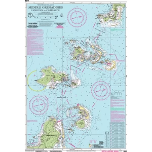 Imray B311 Middle Grenadines