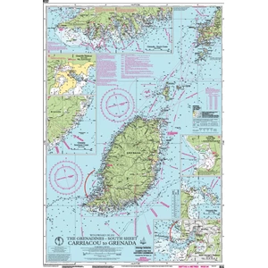 Imray B32 Carriacou to Grenada 