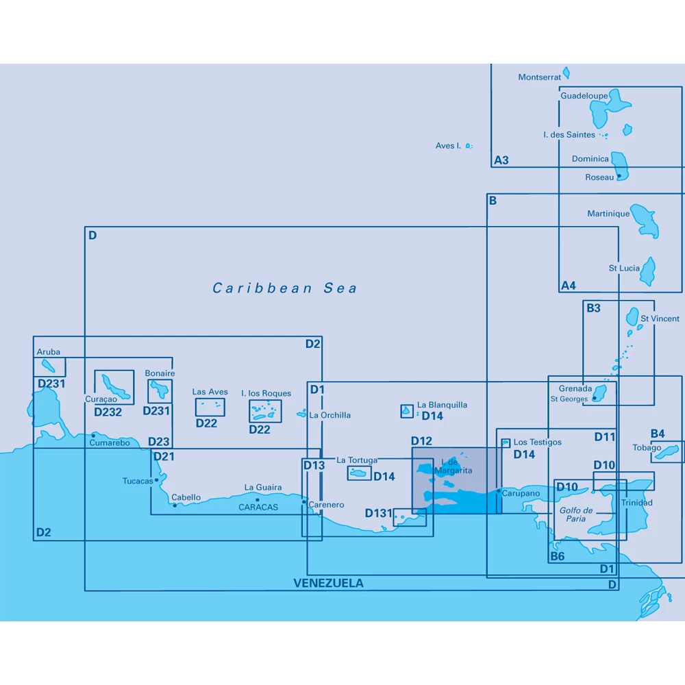 D12 Carupano to Cumana and Isla de Margarita