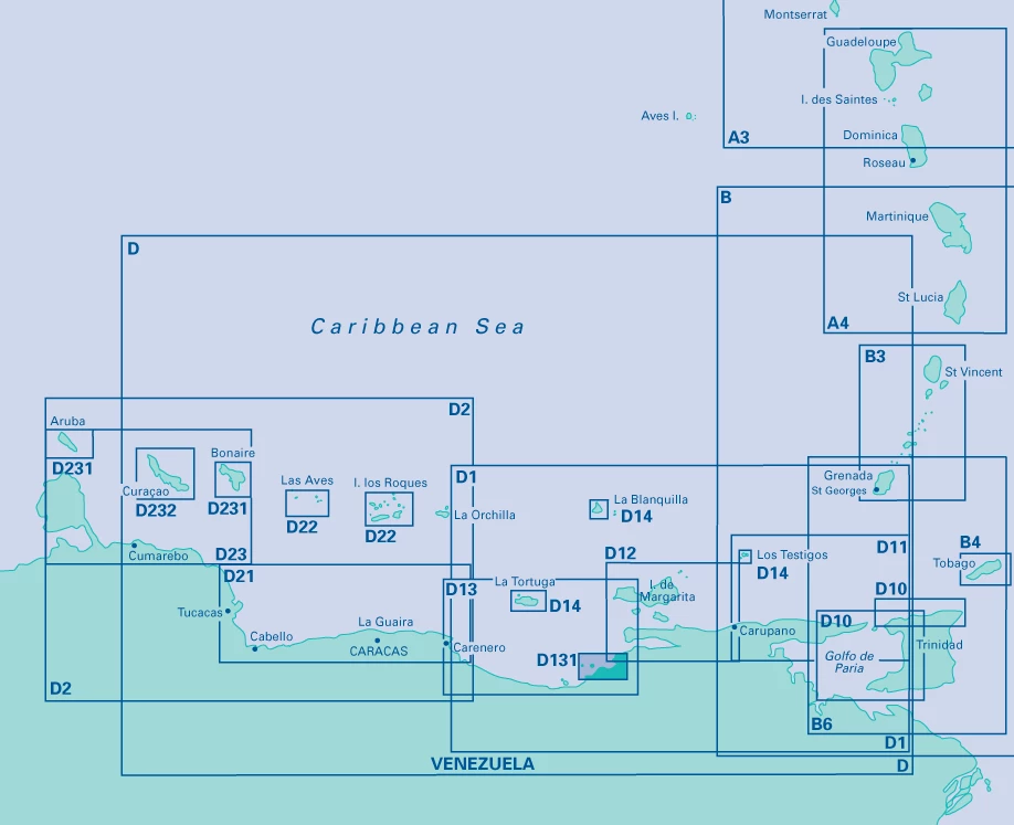 D131 Puerto Mochima to Bahia de Barcelona