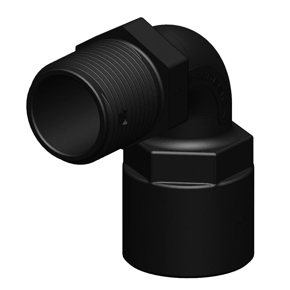 TruDesign Connector (Adapter) 90°- Female to Male Thread