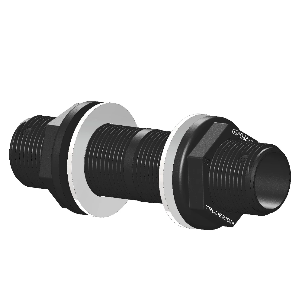TruDesign Thru Bulk Head Threaded Tubes