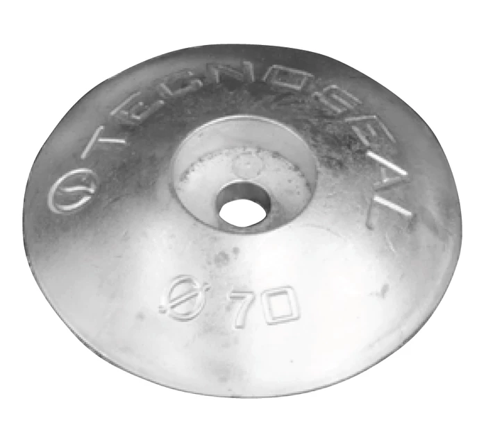 Tecnoseal Zinc Disc Anode for Rudder