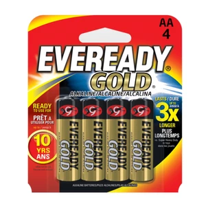 Eveready AA Gold Batteries - 4 Pack