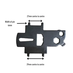 Force 4 Deck Plate Key 