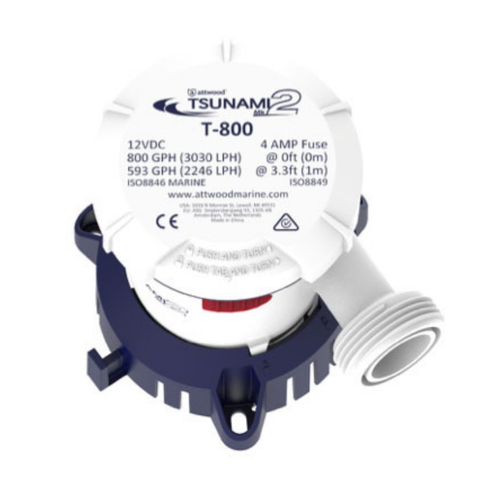 Tsunami Mk2 Bilge Pump - 12V - 800GPH