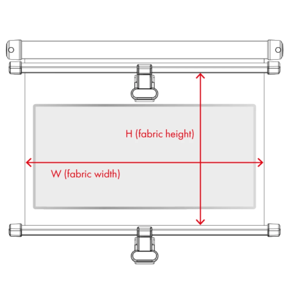 Seashade Maxi Blackout Roller Blind