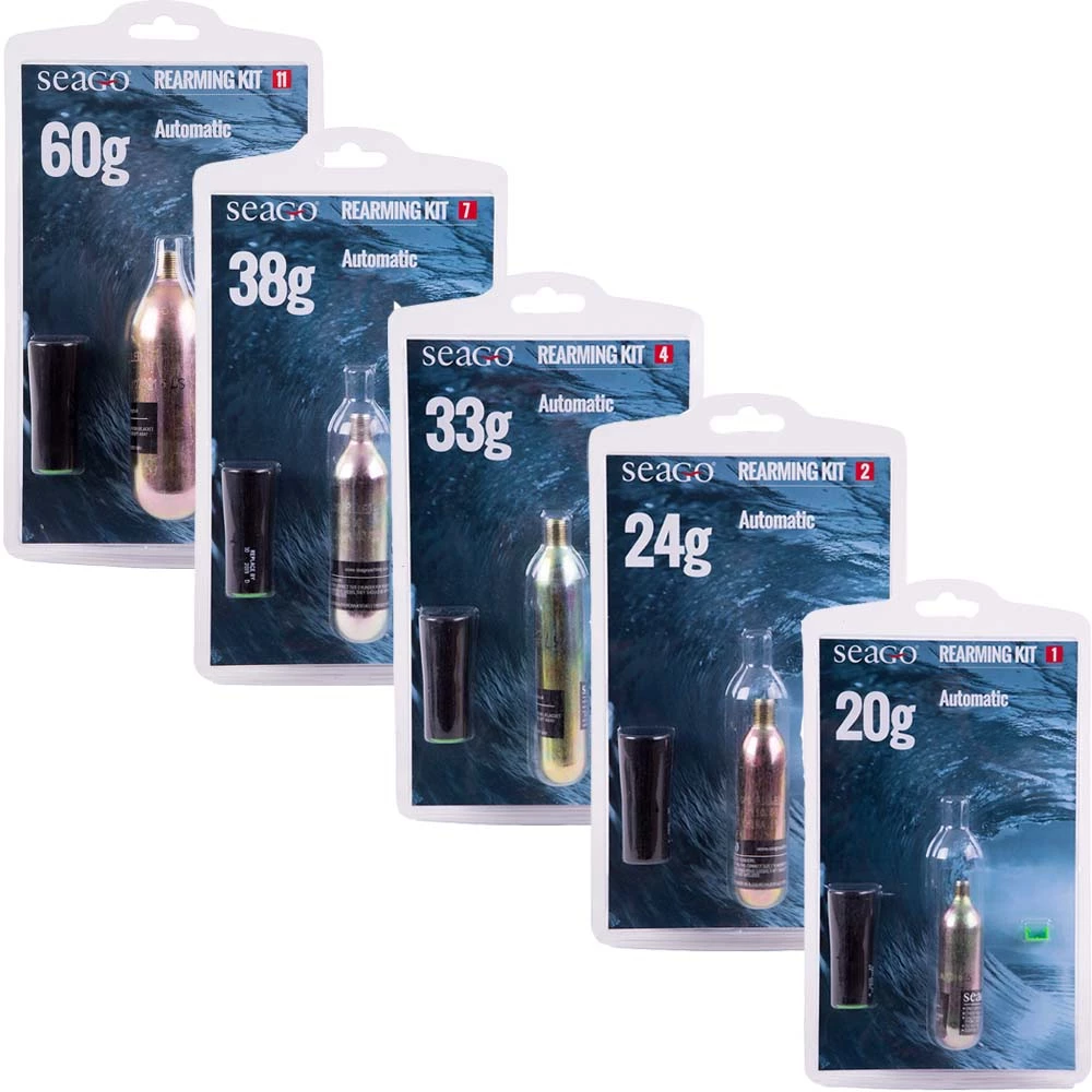 thumbnail image 2 of Seachoice 33G Manual Re-Arm Kit For Inlfatable Vest 85830 2 of 13