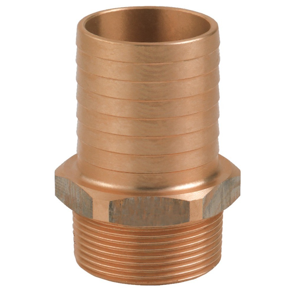 Bronze 3/8" Hose Connector M