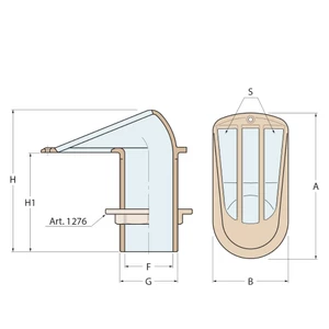 Guidi Bronze Grated Water Intake 2000 Export Series