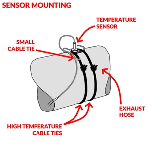 Nasa Exhaust Temperature Monitor/Alarm 