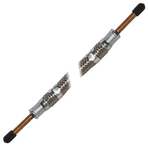 Force 4 Braided Armoured Gas Hose Assembly 5/16”x36 Inch 